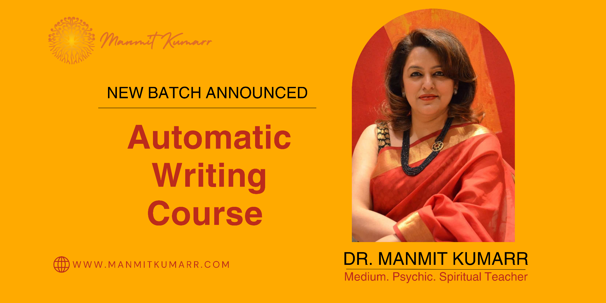 Dr. Manmit Kumarr Announces New Batch of Automatic Writing Course – Transformation Ahead