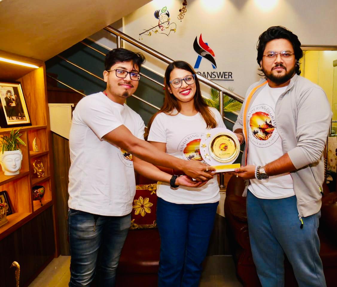 “A Long Visionary Wait Comes Into Existence: ‘Wandering Pilgrims’ Launched by Young Entrepreneurs Dr.Sougat Dasgupta & Er.Biprarshi Debnath”