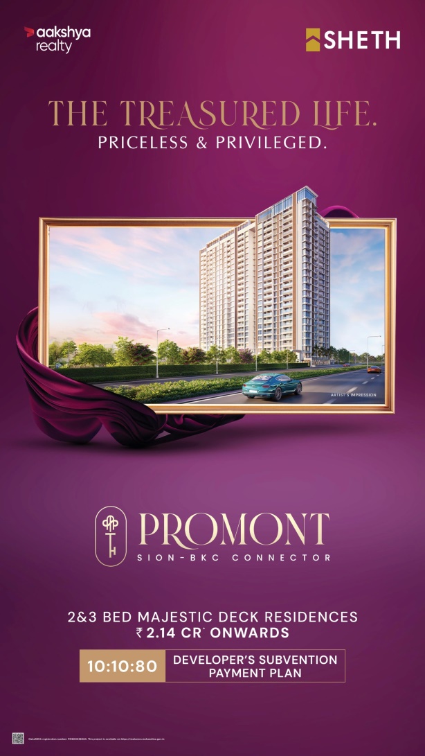 Sheth Realty Unveils ‘Promont’ as the New Official Name for Codename Younique, Launches Two Premium Towers