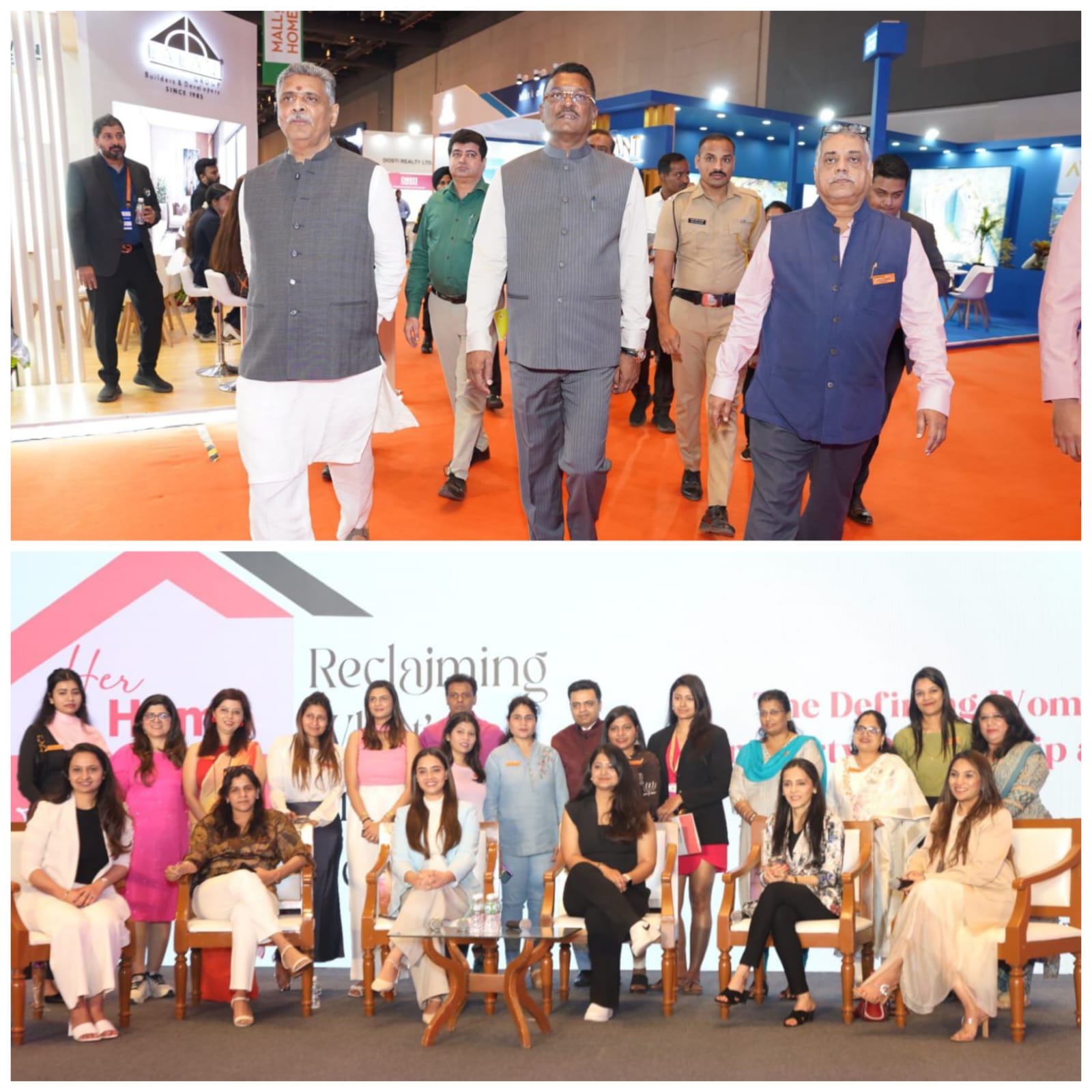 Shri. Pratap Sarnaik, Minister of Transport, Maharashtra graces CREDAI-MCHI’s 32nd Property and Home Finance Expo on the third day