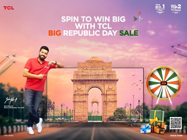 TCL announces Big Republic Day Campaign – ‘Spin to Win Big with TCL’