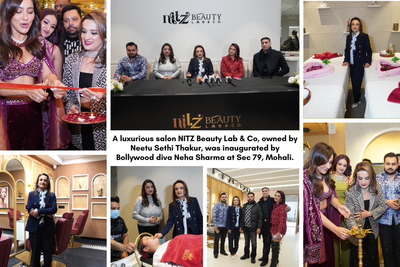 Good News for Tricity’s Beauty & Wellness Enthusiasts: NITZ Beauty Lab & Co – a Luxurious Salon, Opens Doors