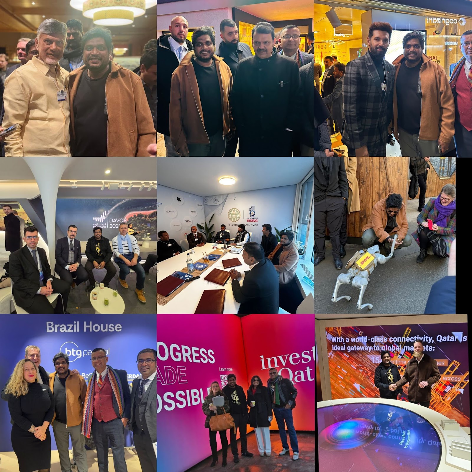 No. 1 Sridhar Rao Shines at the 55th World Economic Forum in Davos: A Visionary Leader in Technology and Innovation