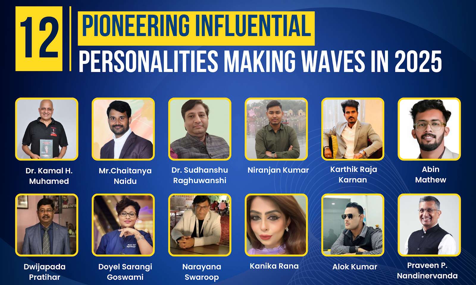 Meet 12 Pioneering Influential Personalities Making Waves in 2025