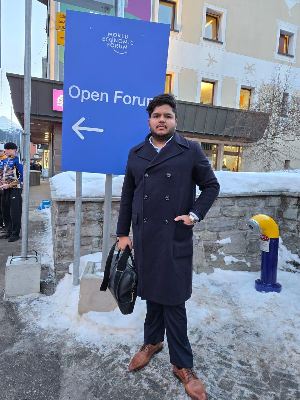 Jaimin Gupta, Textile Tycoon and Youth Advocate, Shines at 2025 World Economic Forum with Insights on AI, Leadership, and Innovation