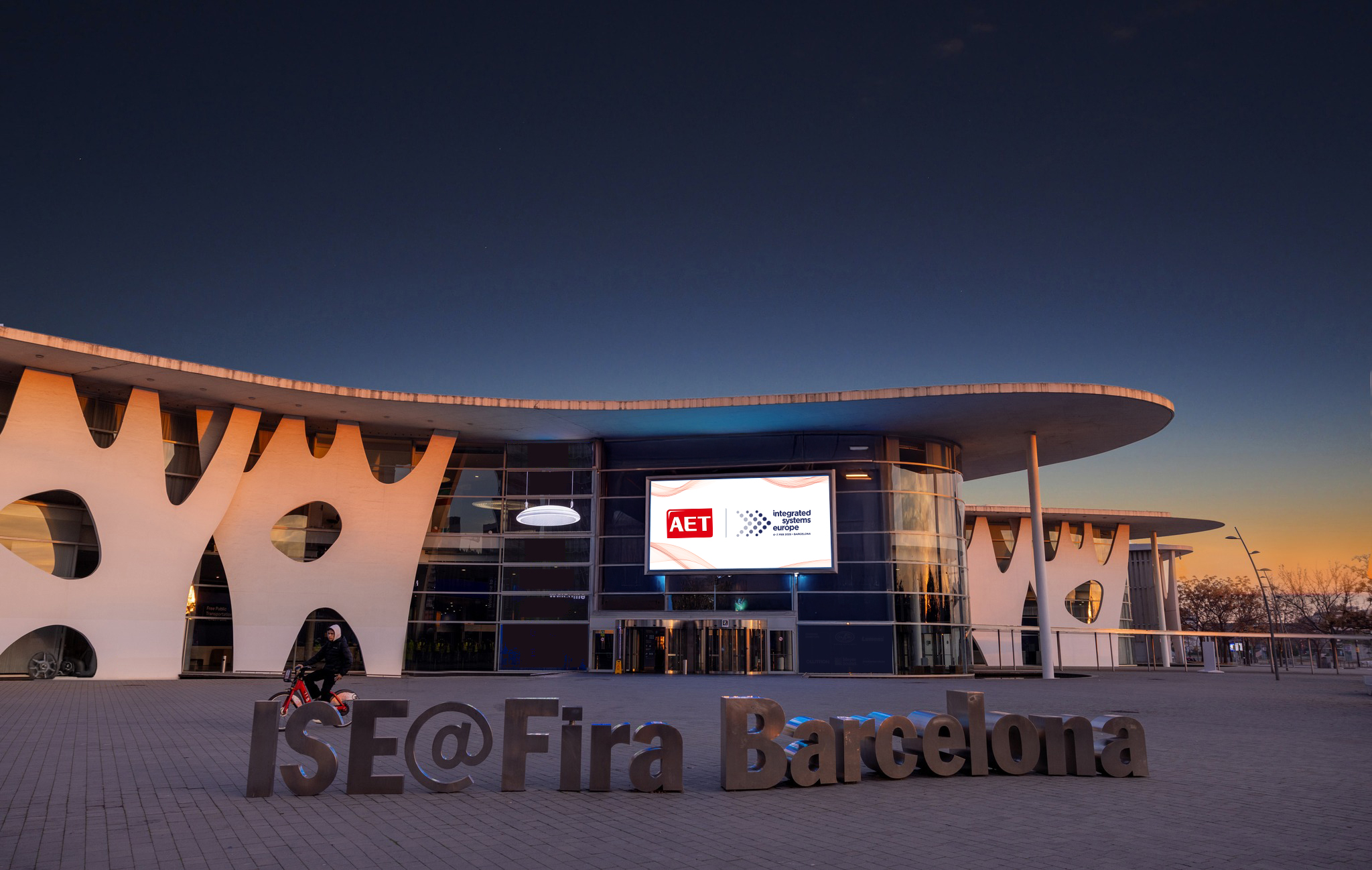 ‘’AET Displays to Showcase Cutting-Edge LED Display Technology at ISE 2025 in Barcelona’’