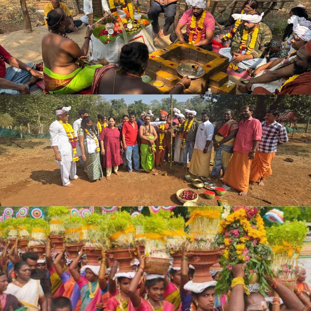 The Grand Bhumi Poojan of Shree Raja Rajeshwar Devasthan By Devasthan Adheenam Shri Amarnath Swami Ji. Awaits! Just 6 Days to Go