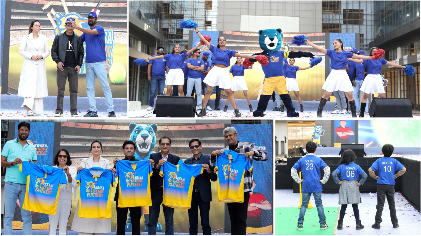 KRASA INTERNATIONAL HOSTS A SPECTACULAR LAUNCH EVENT FOR ITS CRICKET TEAM IN LLCTEN10