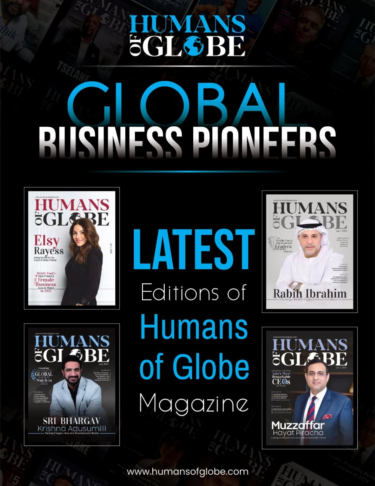 Global Business Pioneers: Highlights from Humans of Globe 2025