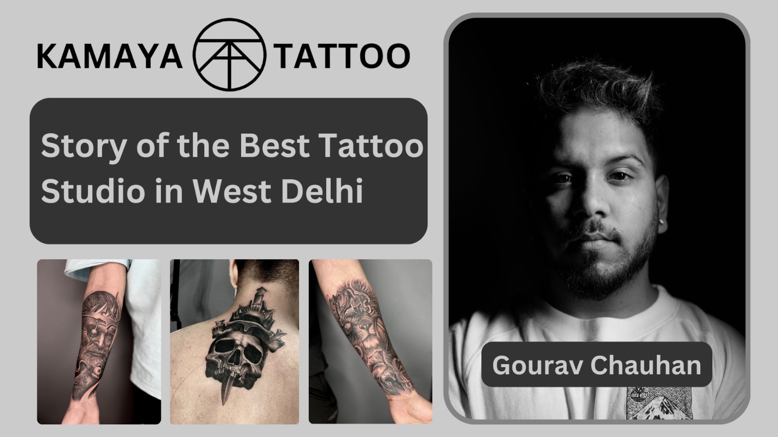 Story of the Best Tattoo Studio in West Delhi – Kamaya Tattoo