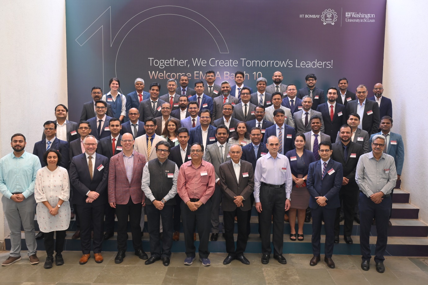 A Decade of Excellence: 10th Batch of IIT Bombay-WashU Joint EMBA Launched