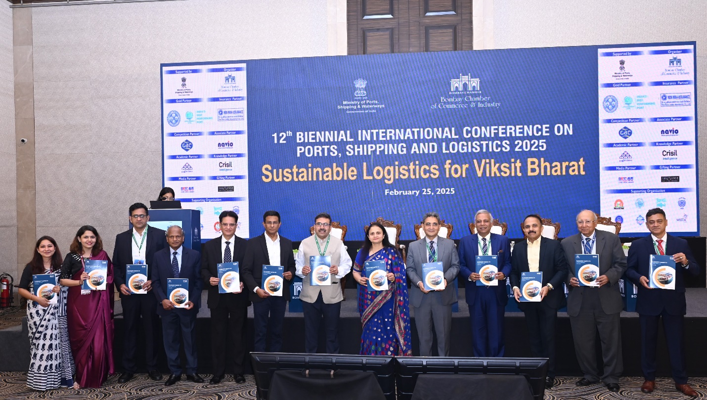 Shipbuilding, Indian-flagged vessels offer attractive opportunities, says Piyush Goyal at Bombay Chamber’s international conference on ports, shipping and logistics