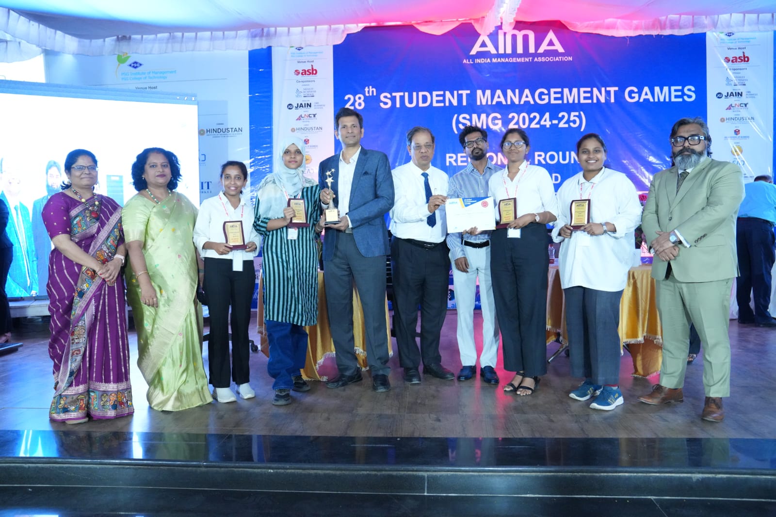 28th Student Management Games (SMG 2024-25)- Chanakya, AIMA, organised by Ashoka School of Business, Hyderabad