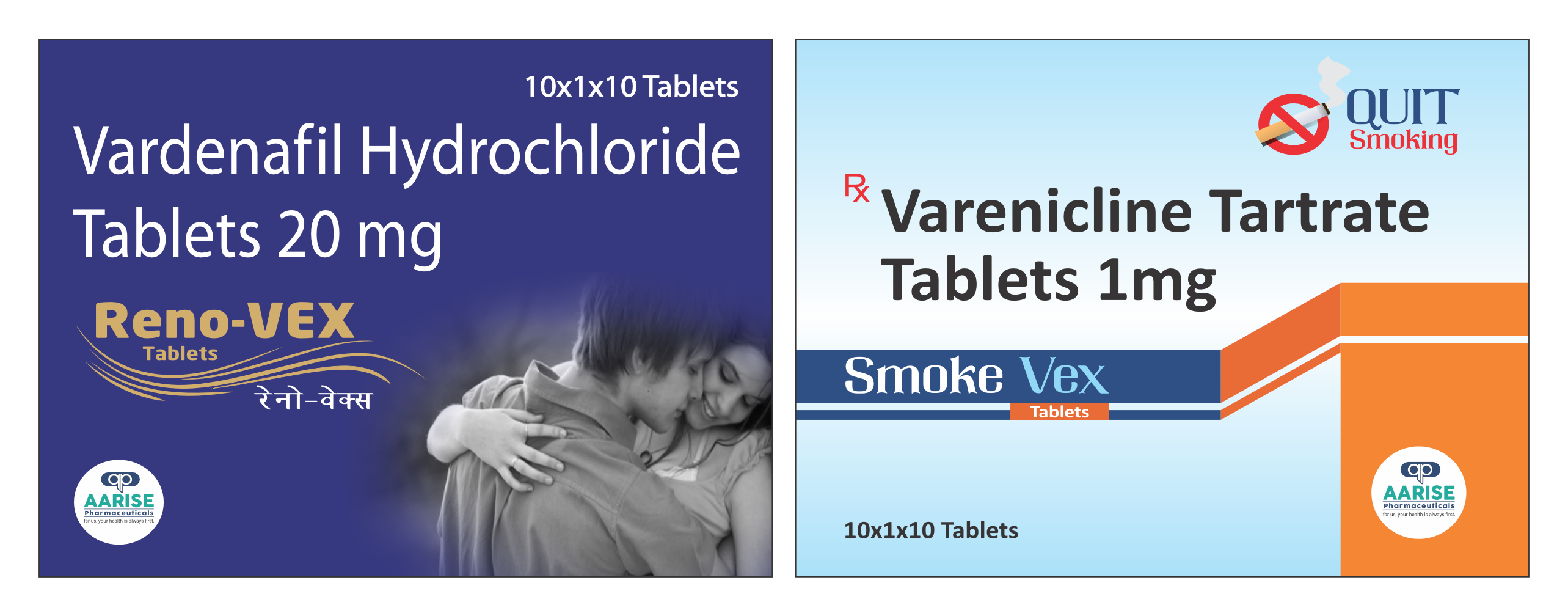 “Aarise Pharmaceutical Expands Pan-India Presence with Smoke Vex & Reno Vex Tablets”