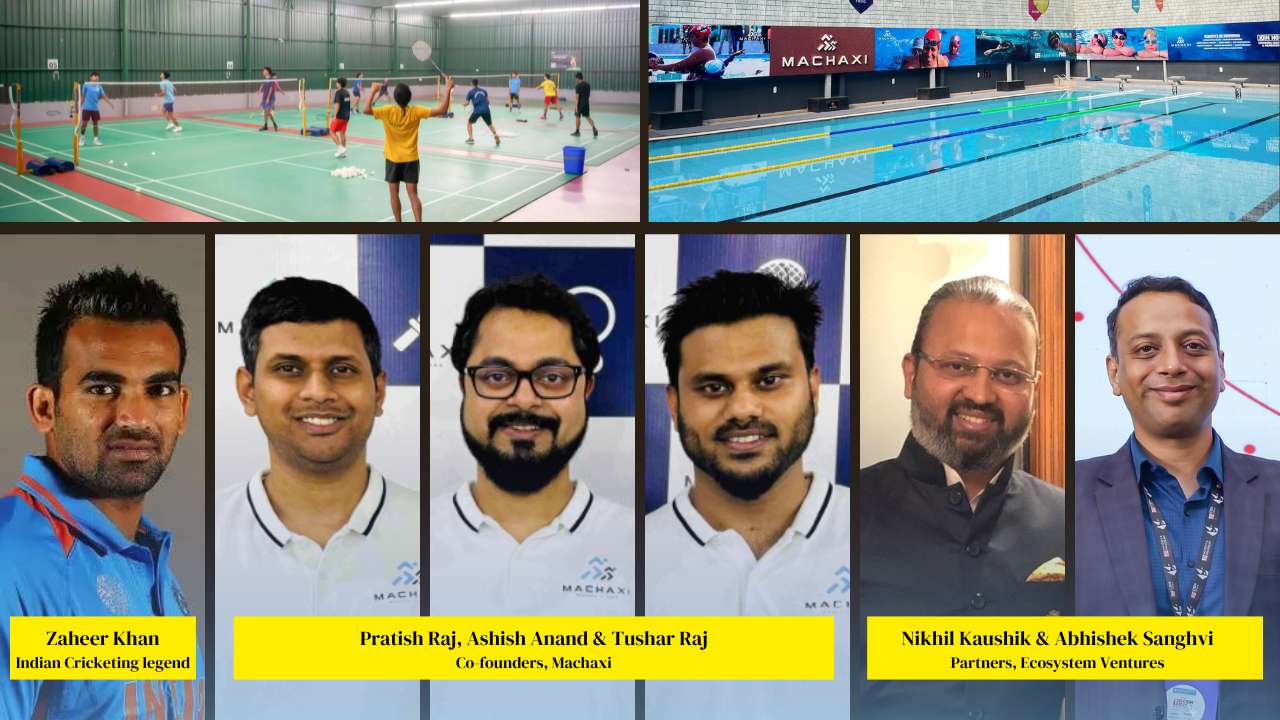 Ecosystem Ventures Brings Zaheer Khan as an Anchor Investor in Sports Tech Startup Machaxi