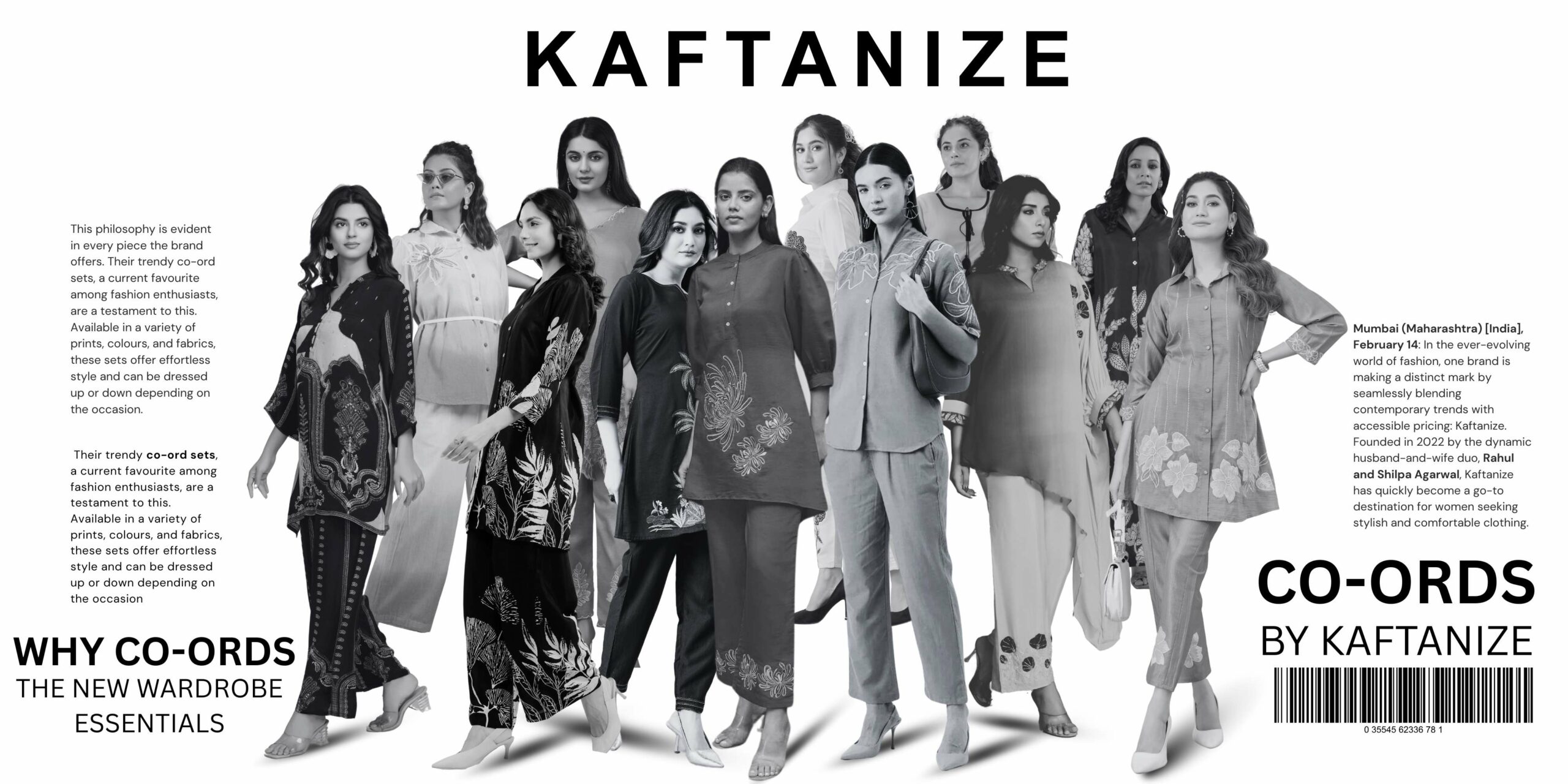 Why Co-Ords Are the New Wardrobe Essentials: A Fashion Revolution by KAFTANIZE