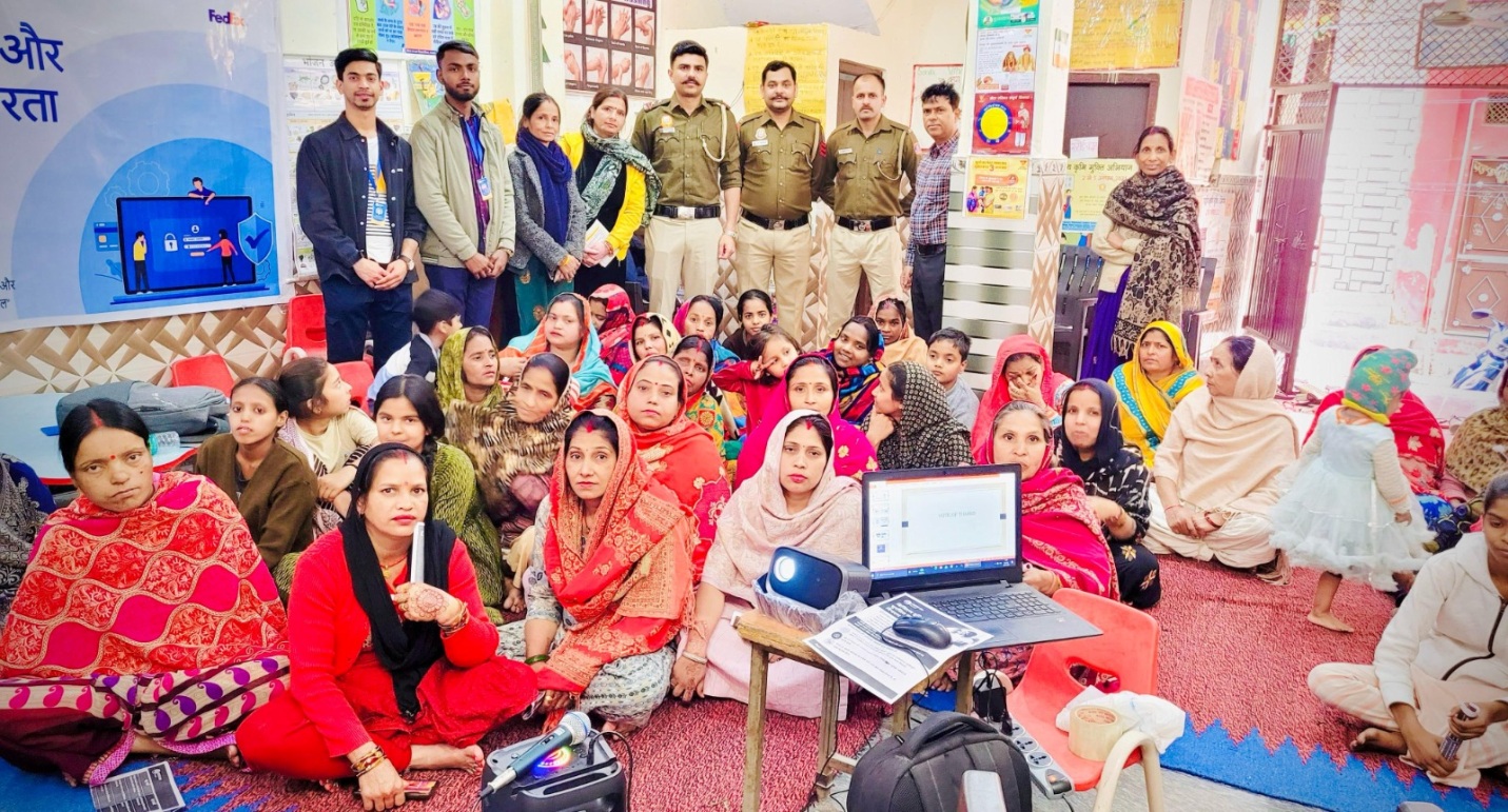 Cybersecurity Awareness Programme Concludes with Empowering 80 Frontline Workers at Nand Nagri DM Office — Supported by FedEx and United Way Mumbai