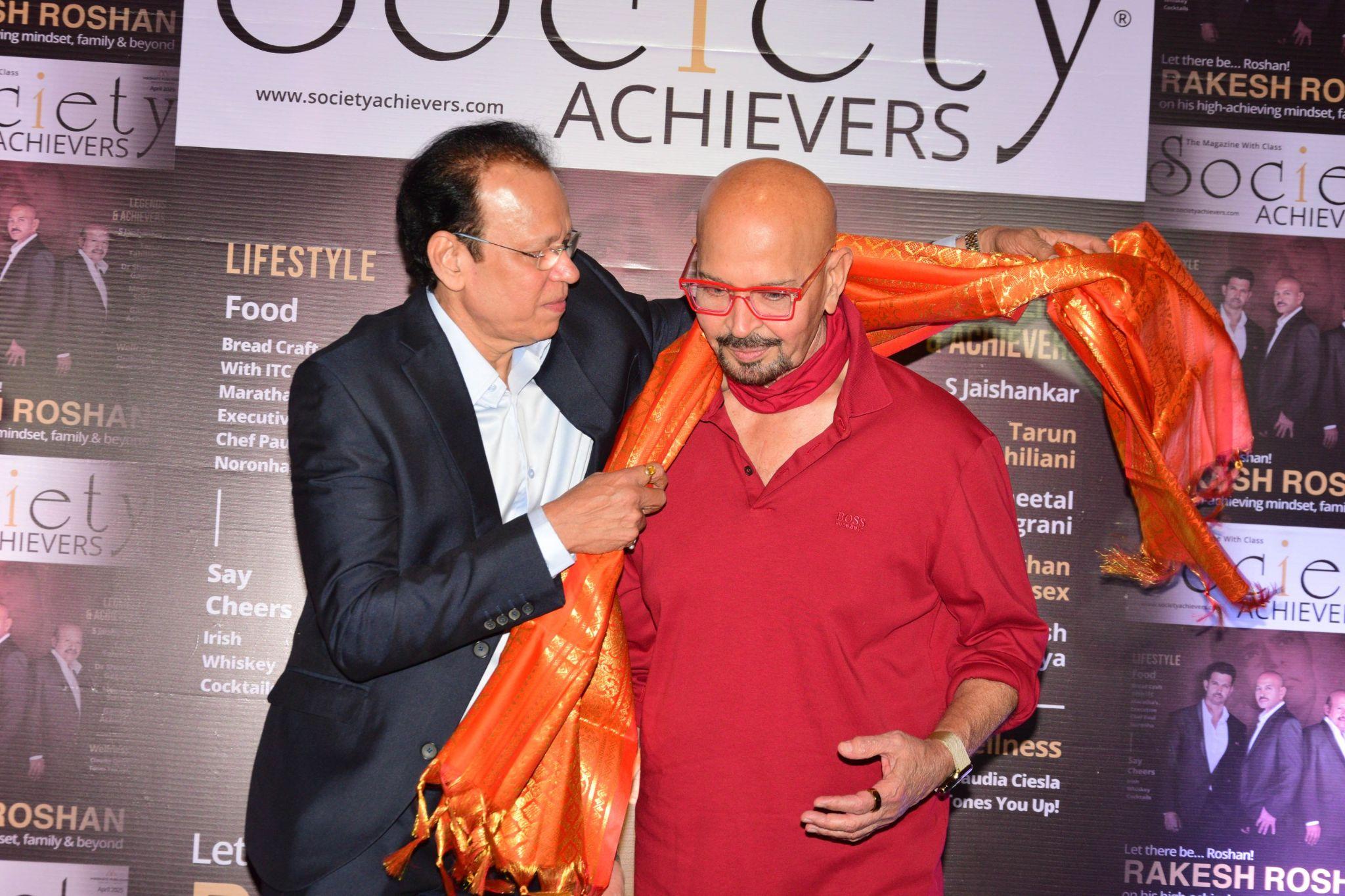 Rakesh Roshan Unveils Society Achievers Cover Featuring The Roshans – A Celebration of Legacy, Resilience and Dreams