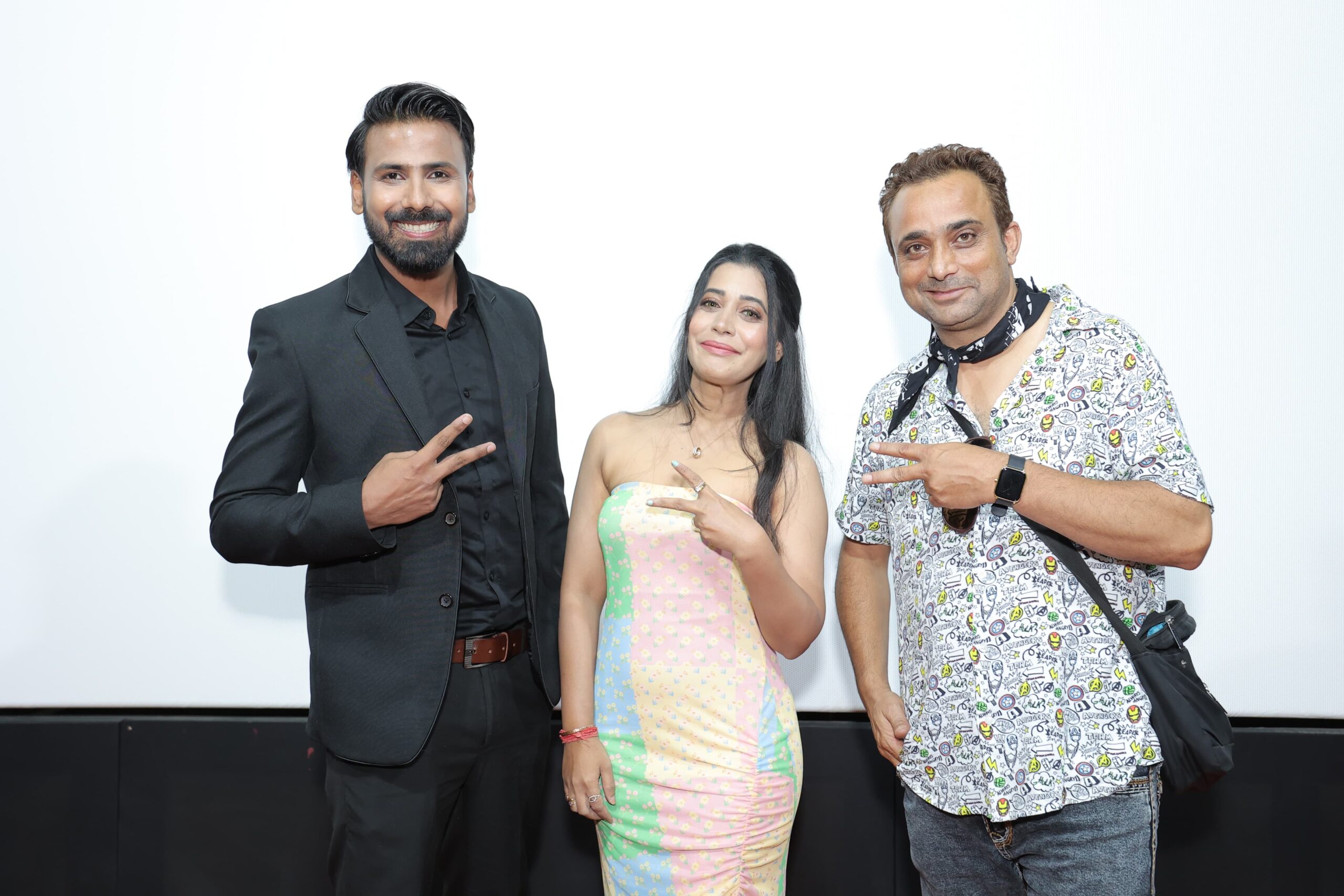 Celebration of the success of the music video “Saath Tera” Featuring Satya Thakur, Imtiyaz Bhat and Simrat K