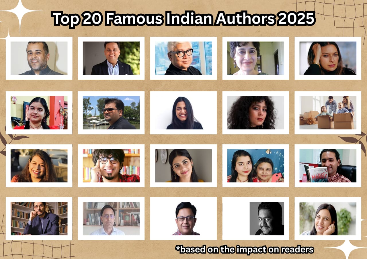 The Most Awaited List Of The Year: Top 20 Famous Authors Of India 2025