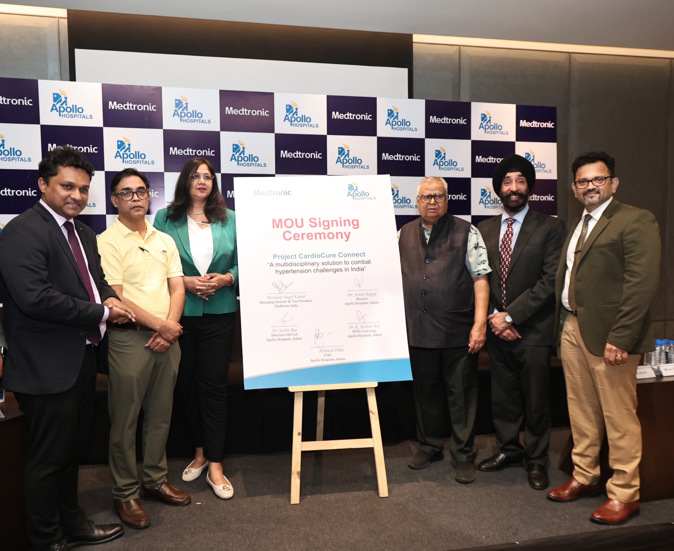 Apollo Hospital, Indore collaborates with Medtronic to establish specialized center for Renal Denervation Therapy