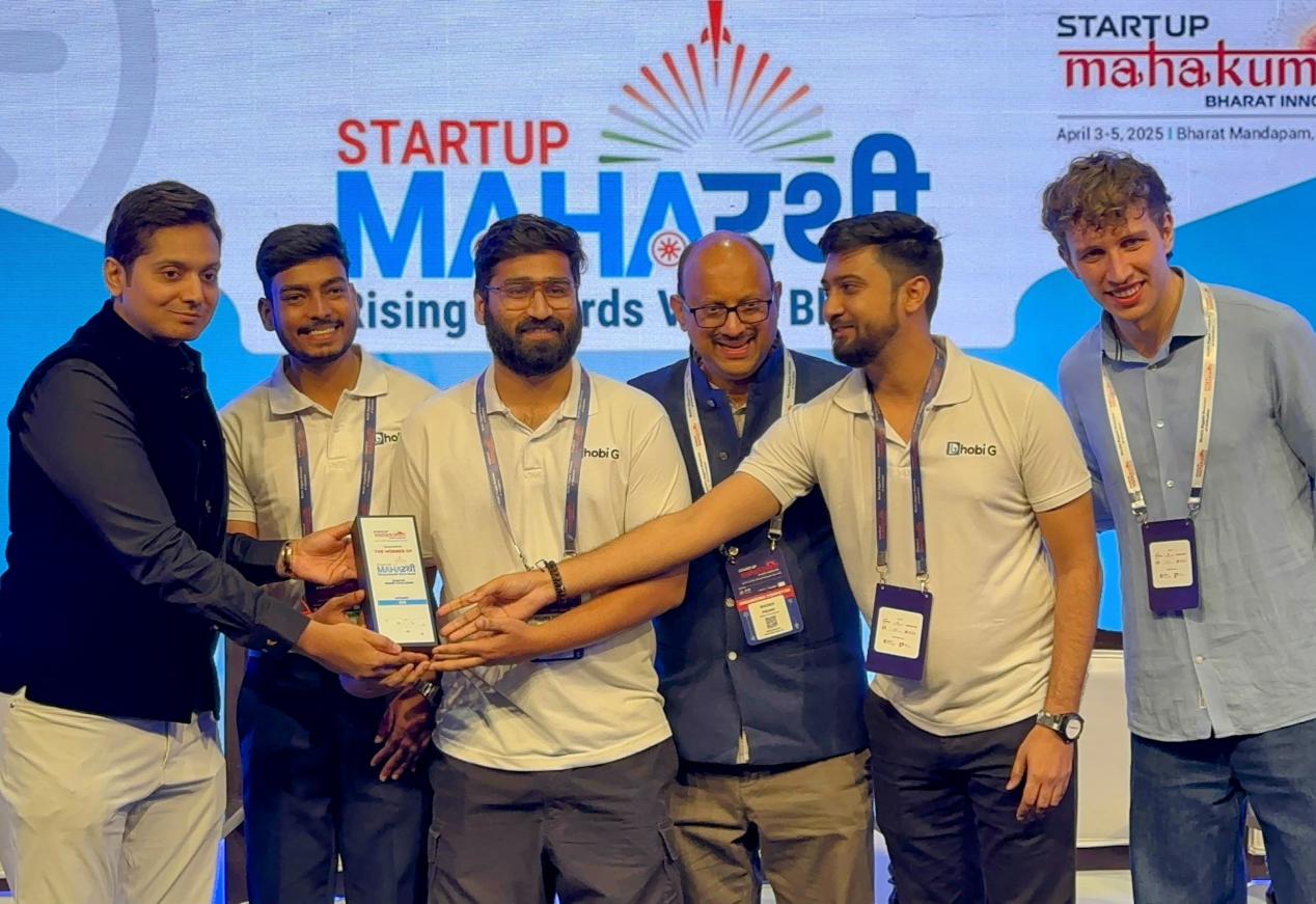 Dhobi G Honored with ‘Startup Maharathi’ Award at Startup Mahakumbh 2025