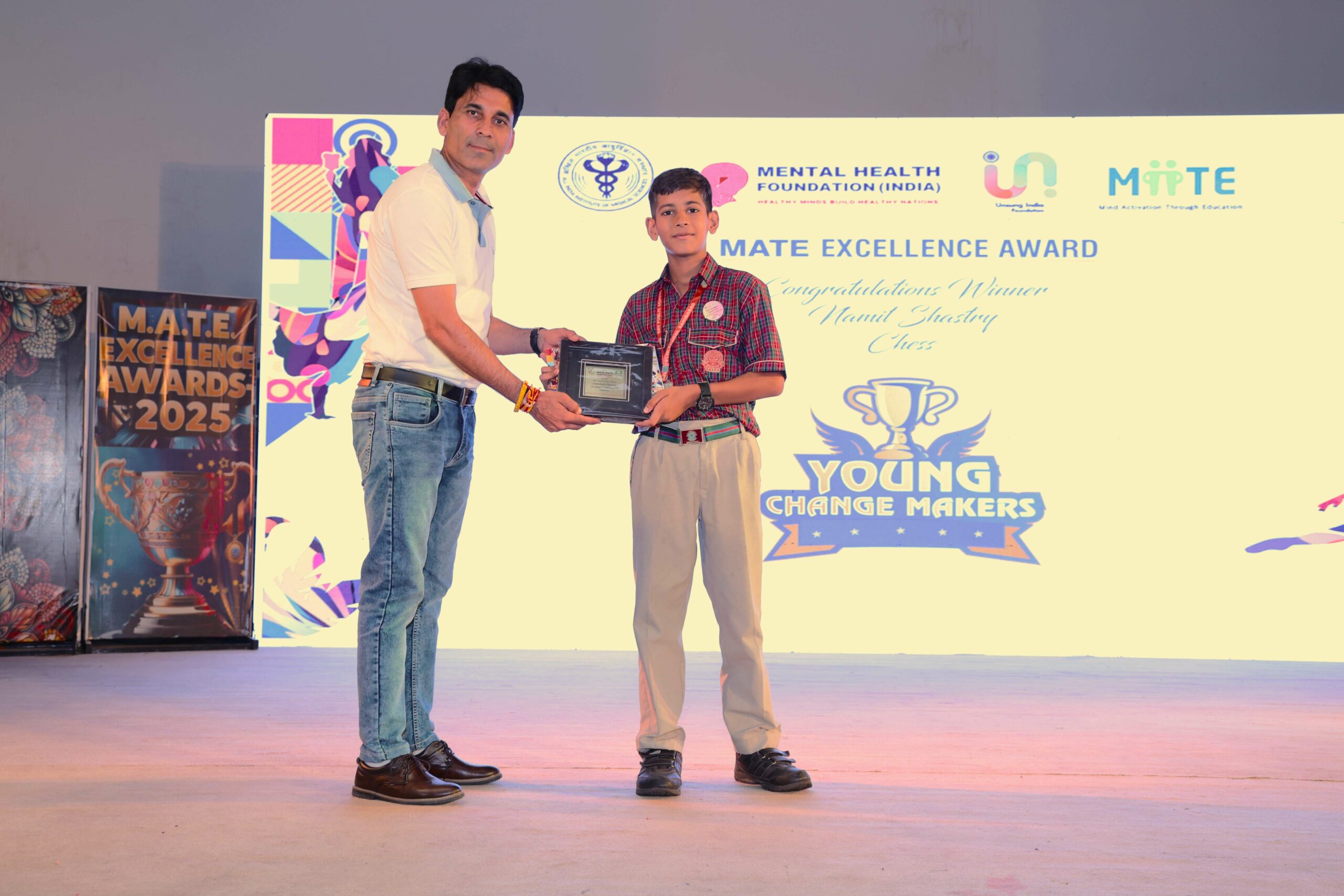 India Hosts First-Ever MATE Excellence Award Celebrating Young Changemakers at JLN Auditorium AIIMS