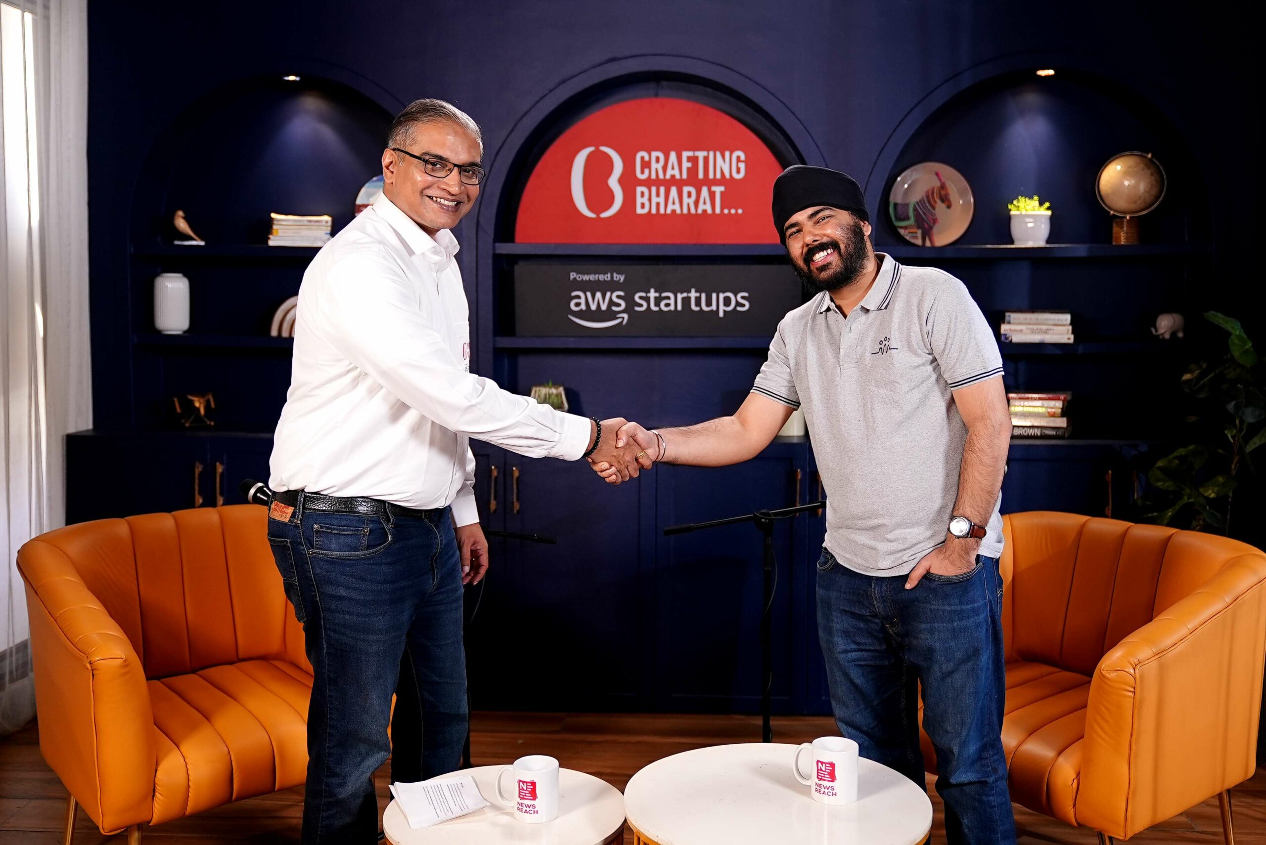 Crafting Bharat – Season 2, powered by AWS Startup and an initiative by NewsReach launches fifth episode with Elwinder Singh of Connect & Heal.