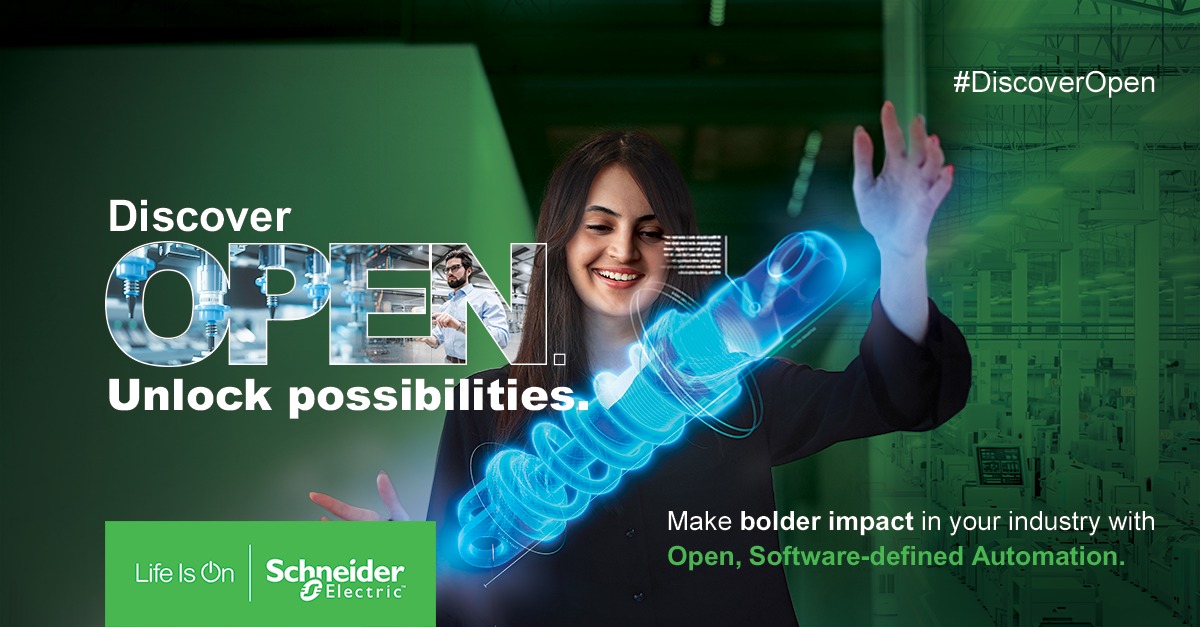 Schneider Electric India announces Open Automation Movement: Empowering Industries for Complete Digital Transformation and Flexible Integration