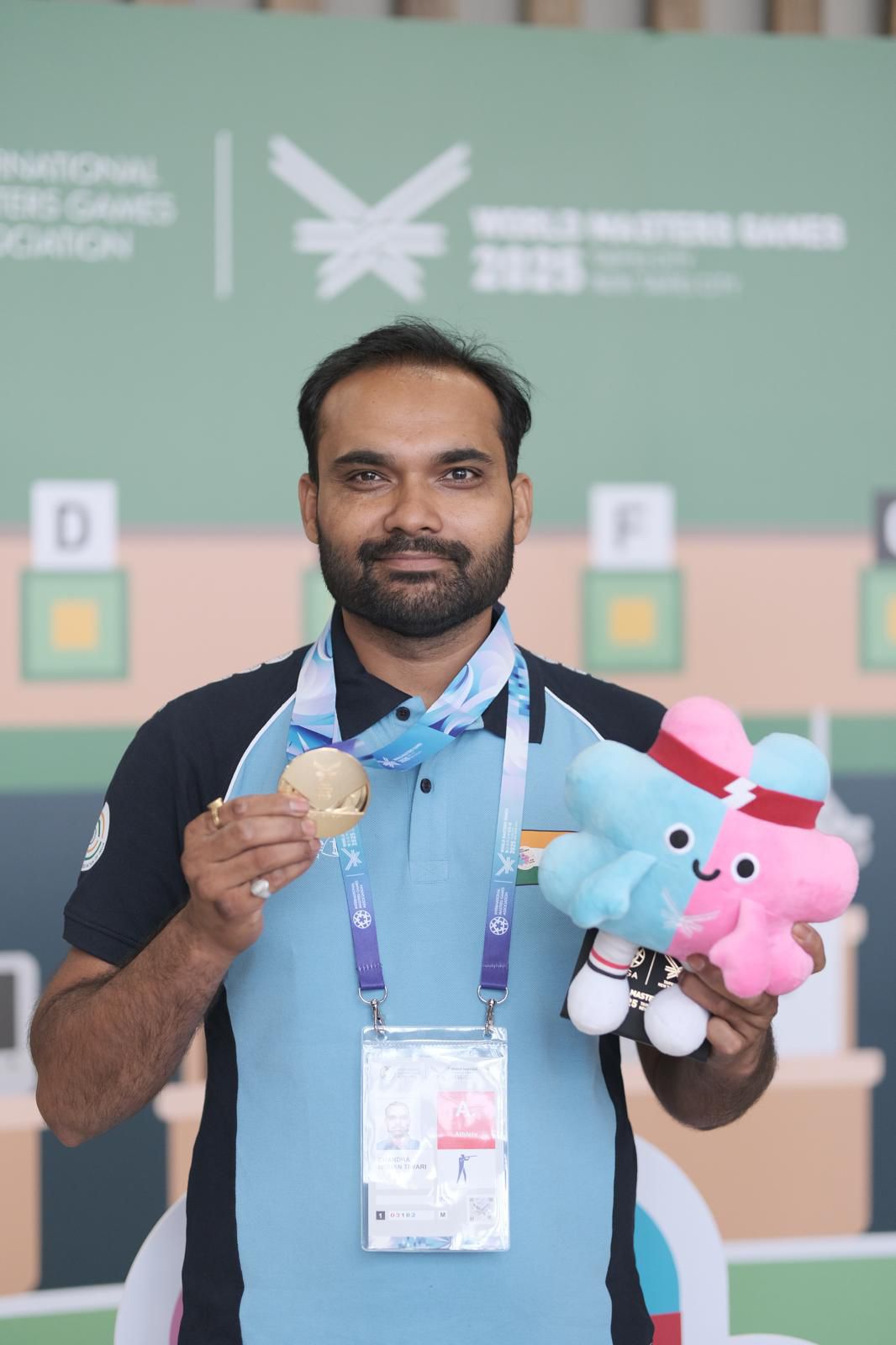 Chandra Mohan Tiwari Becomes World Champion at World Masters Games 2025