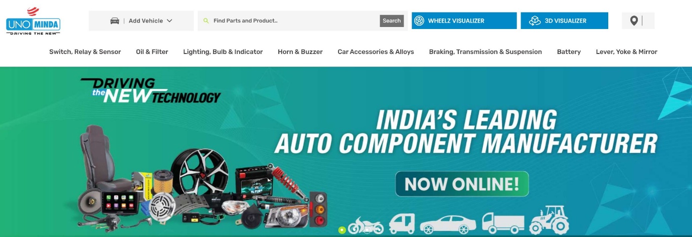 Uno Minda Launches UnoMindaKart. A Direct-to-Consumer Platform Revolutionizing the Automotive Aftermarket in India