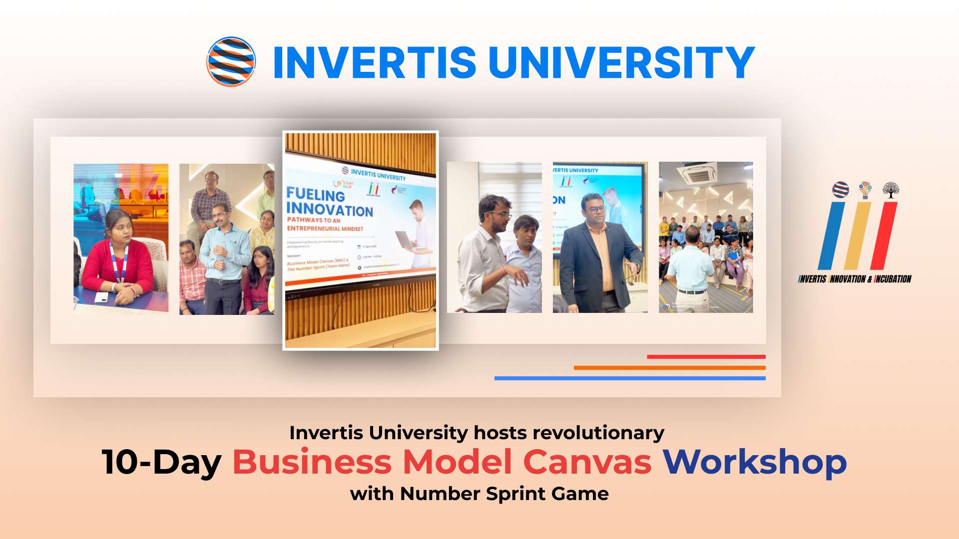 Invertis University Redefines Management Education with Revolutionary 10-Day Business Model Canvas Workshop