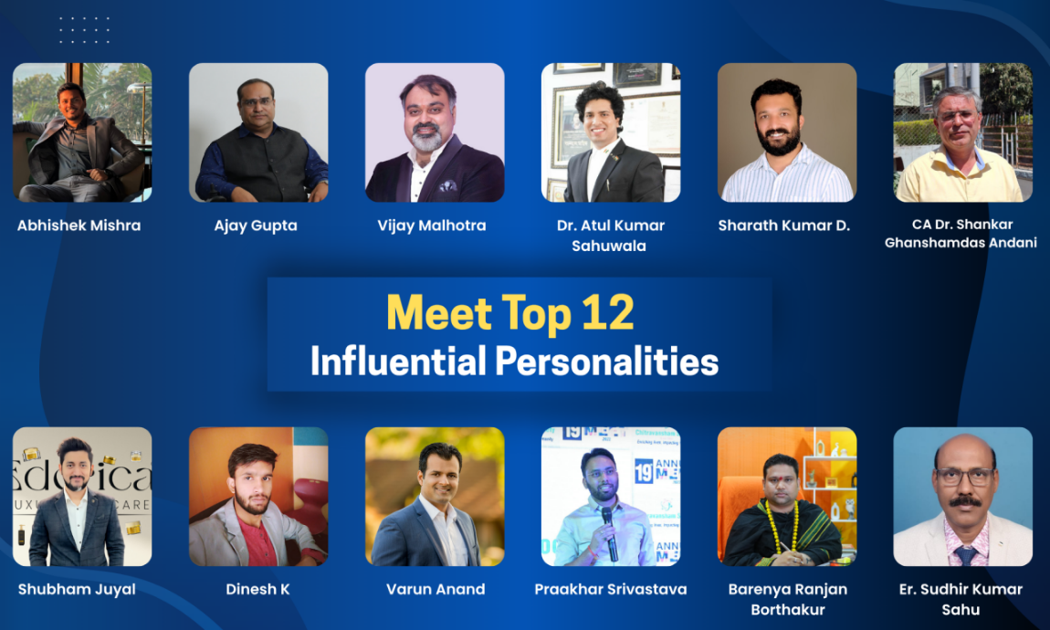 Meet Top 12 Influential Personalities