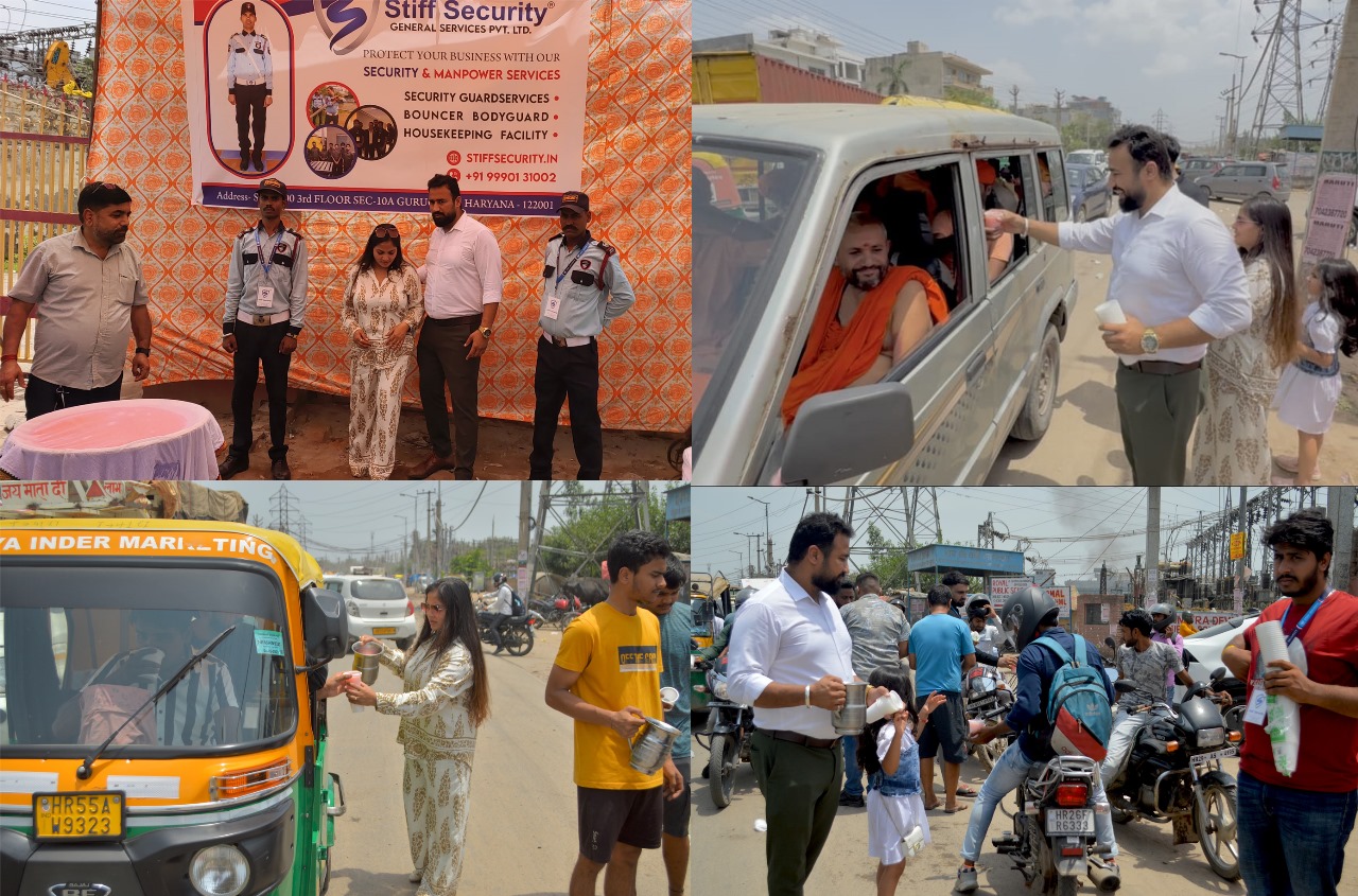 Stiff Security General Services Private Limited’s Noble Chilled Rooh Afza Milk Sharbat Service Touches 10,000 Lives