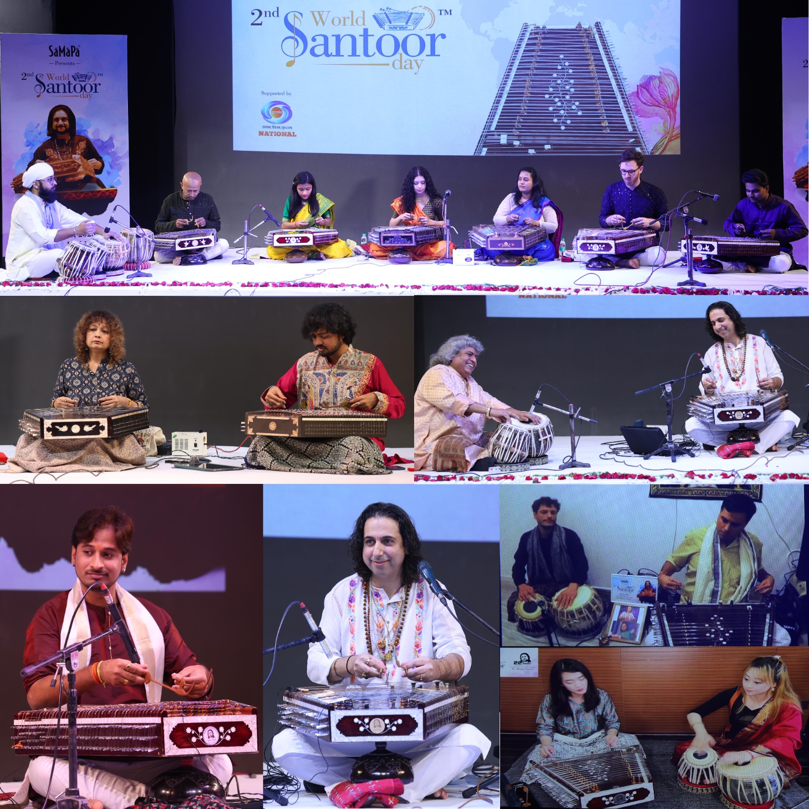 Celebration of the historical and cultural significance of the Santoor at 2nd ‘World Santoor Day’ in Delhi