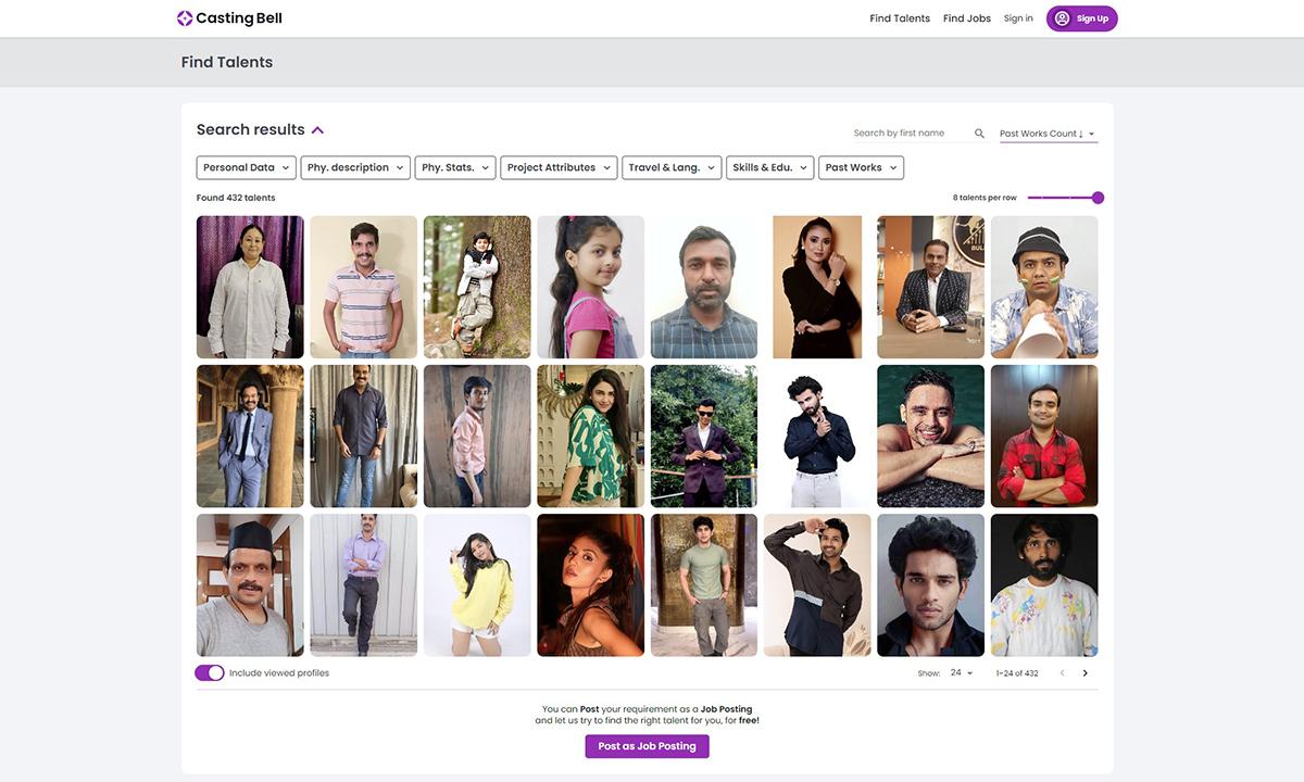 Casting Bell Emerging as a Go-To Casting Platform for Films, Web Series, and Ad Films in India