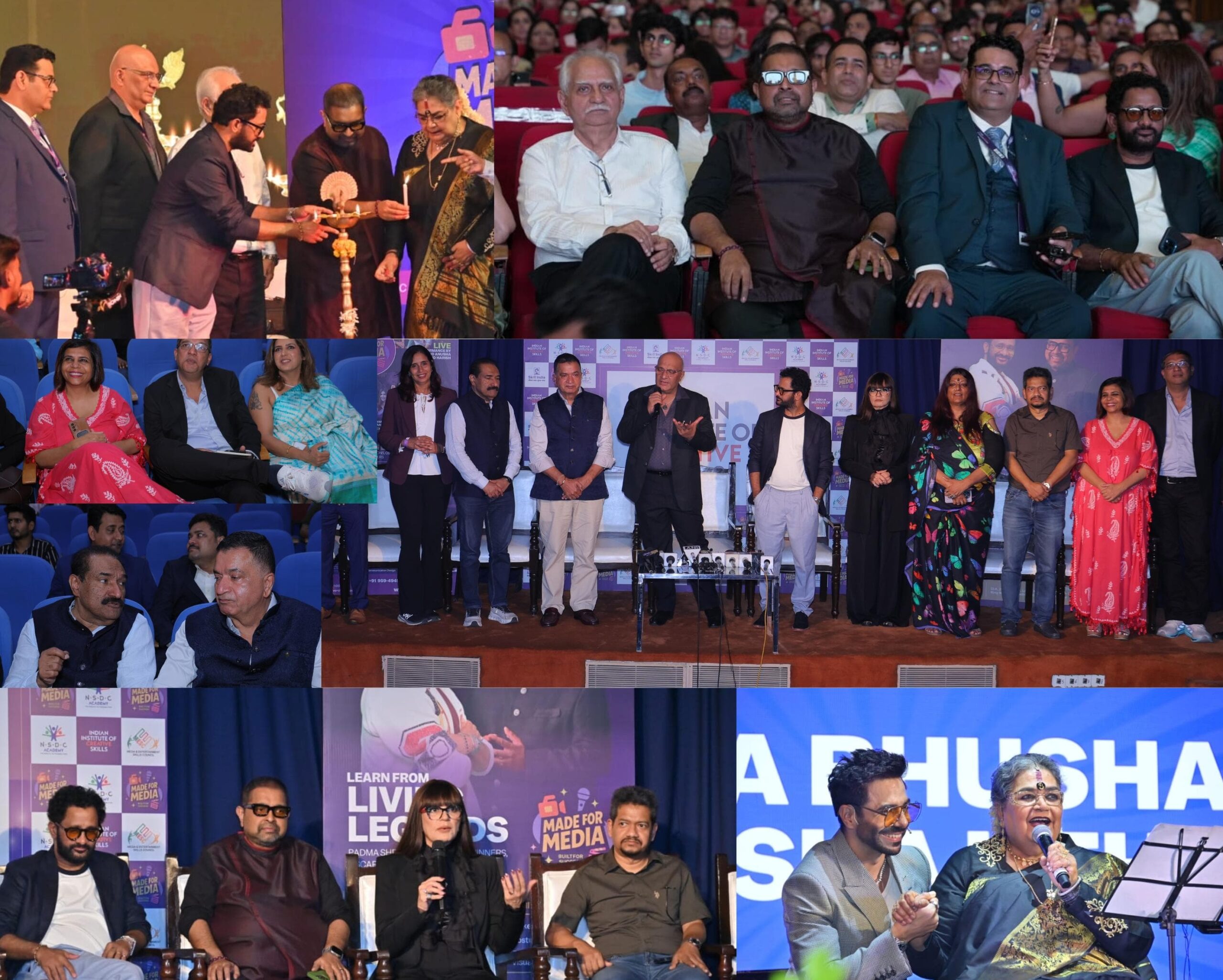 Icons Light the Path for Indian Youth at Indian Institute of Creative Skills’ Media Conclave