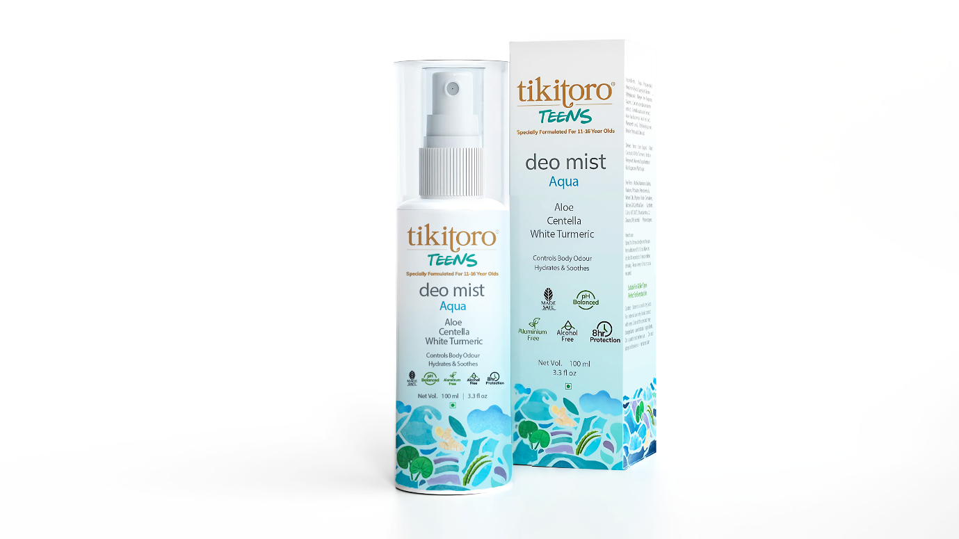 Meet the First Alcohol-Free Deo Mist in India Tailored for Teen Skin by Tikitoro