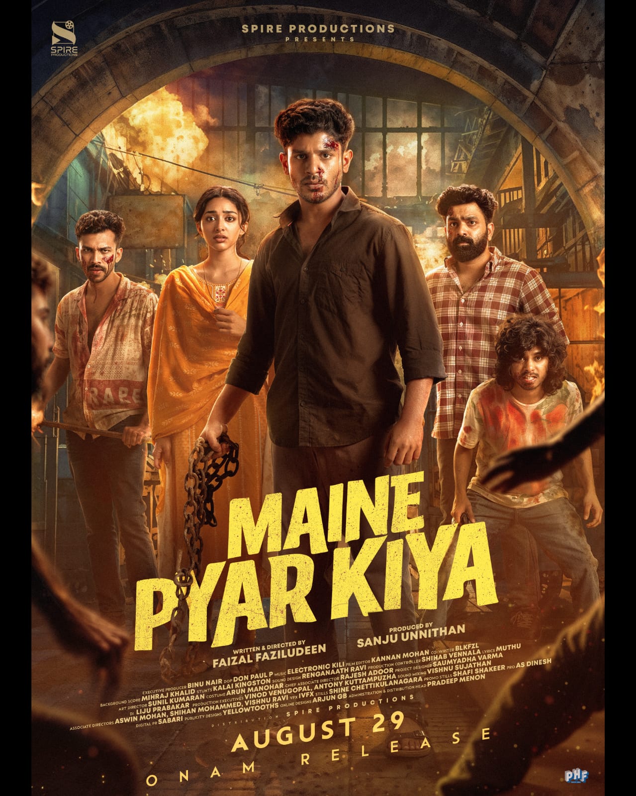 Maine Pyar Kiya’ poster unveiled: Hridhu Haroon and Preity Mukhundhan lead this romantic comedy thriller