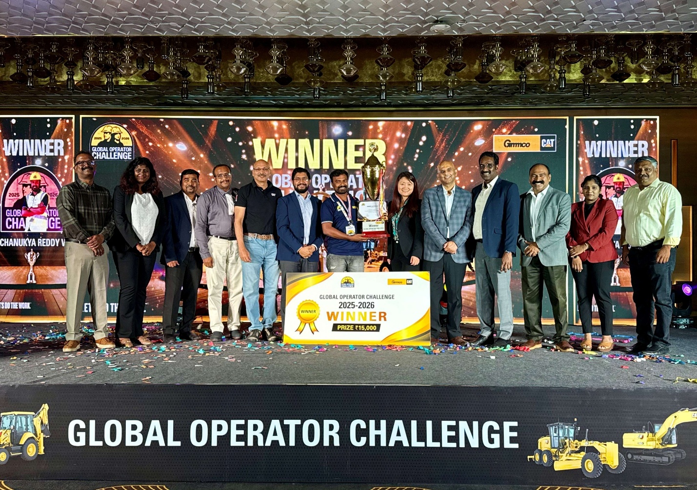 Gmmco and Caterpillar Host Global Operator Challenge 2025–2026 – India Edition