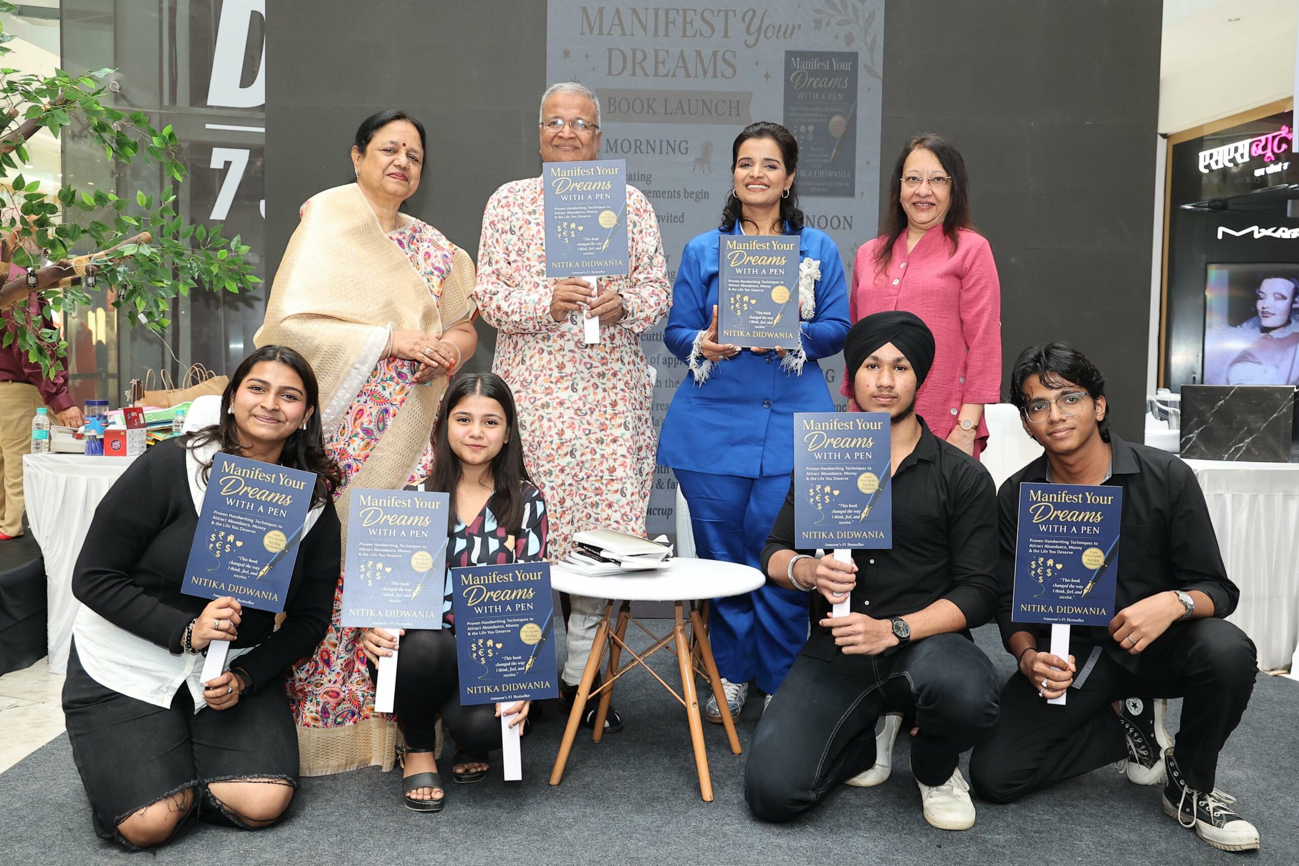 A Transformative Journey Begins: The Grand Launch of “Manifest Your Dreams – With a Pen” by Nitika Didwania