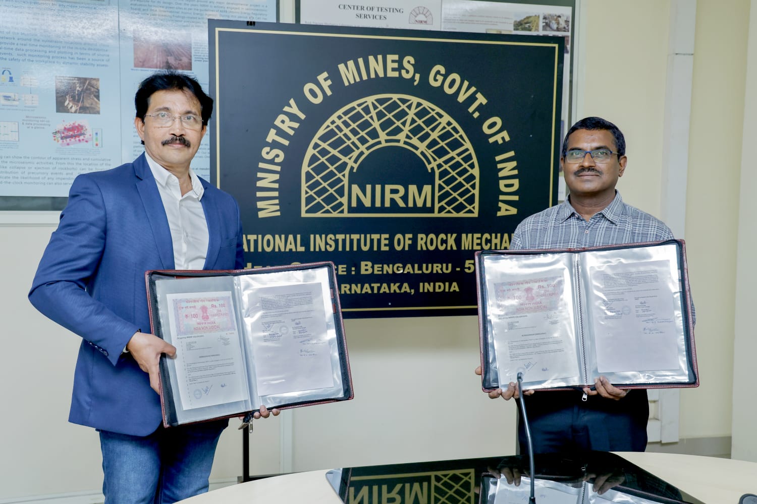 National Institute of Rock Mechanics (NIRM) Signs MoU with Siby Mining to collaborate on “controlled blasting” projects