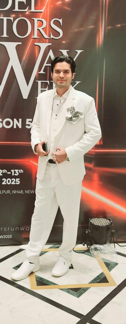 Mohd Haider Mukhtar Khan reprsenting Asia at Mr Universe