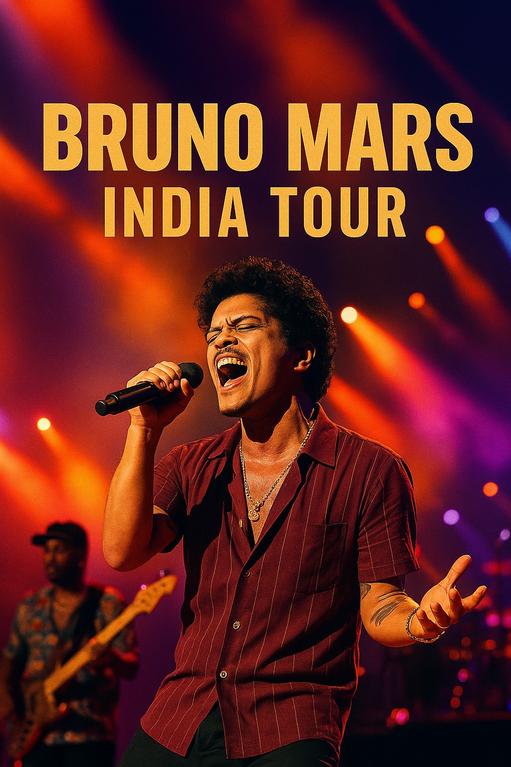 BRUNO MARS ANNOUNCES LONG-AWAITED INDIA TOUR THIS NOVEMBER 2025