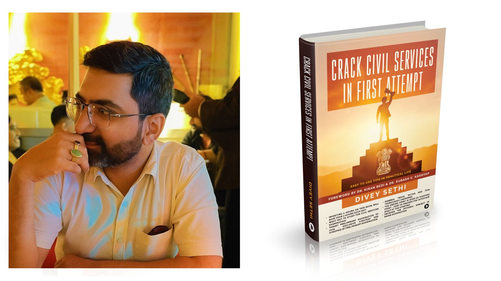 IRS Officer Divey Sethi Empowers Aspirants with Groundbreaking Book: “Crack Civil Services in First Attempt