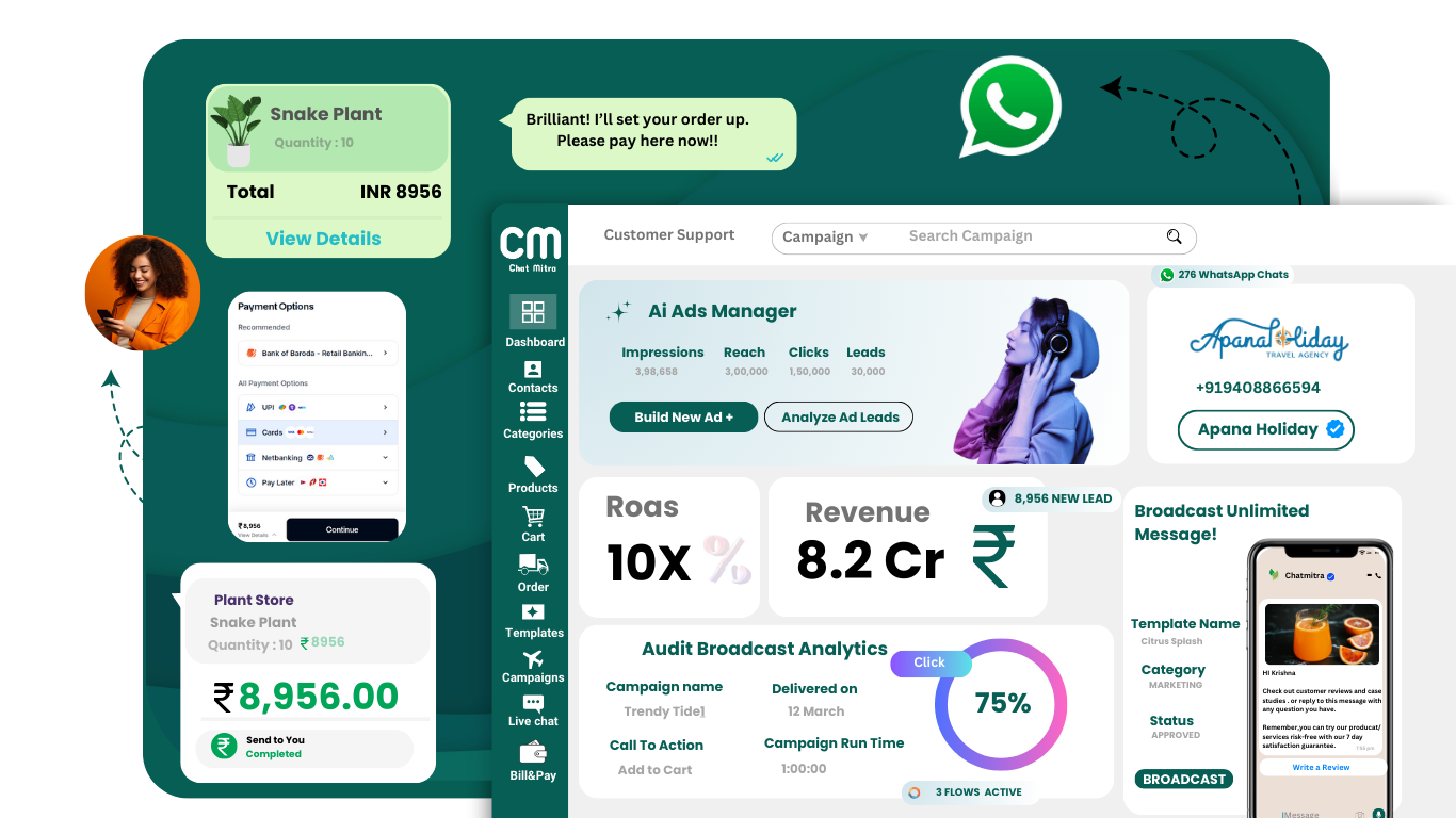Chat Mitra Helps CEOs Boost Customer Engagement 5× with Easy WhatsApp Marketing