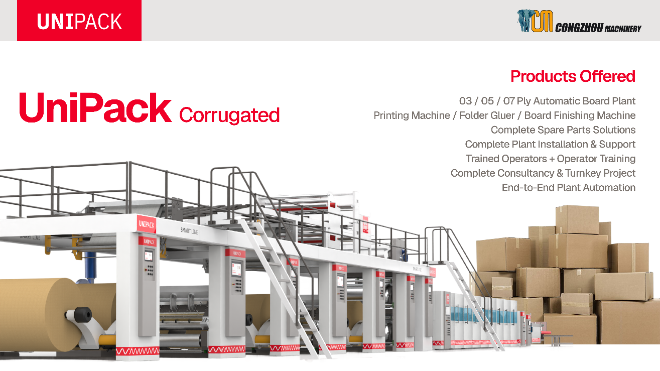 Industry Giant “UNIPACK Corrugated” enters India’s ₹50,000 crore Packaging Market through Strategic Acquisition of Congzhou Machinery.