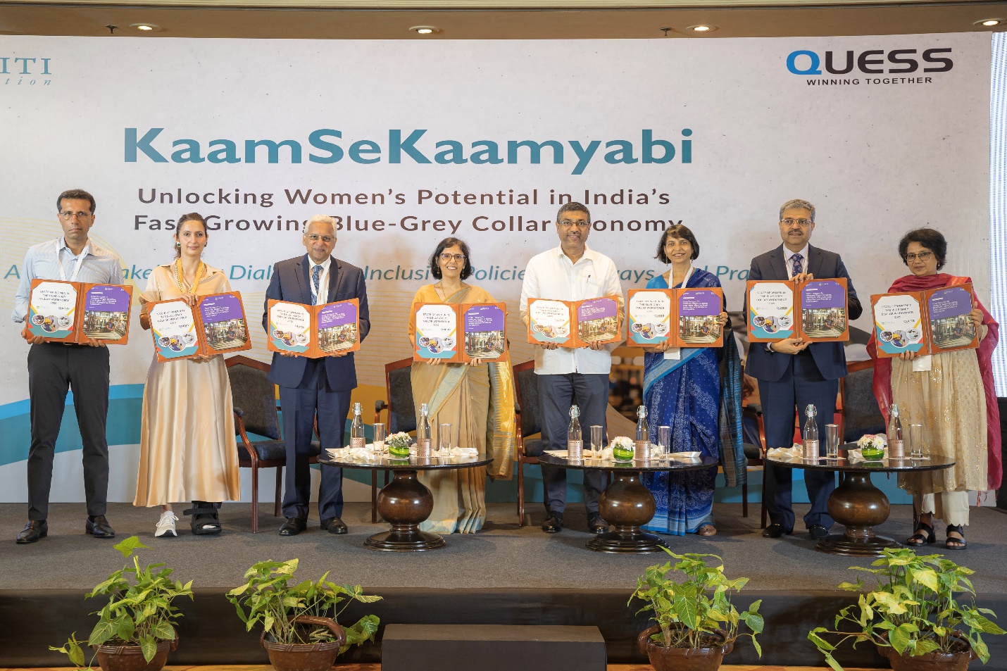 Unlocking India’s Workforce Engine: Udaiti–Quess Report & Policy Brief Calls for Gender-Intentional Solutions in Blue-Grey Collar Jobs
