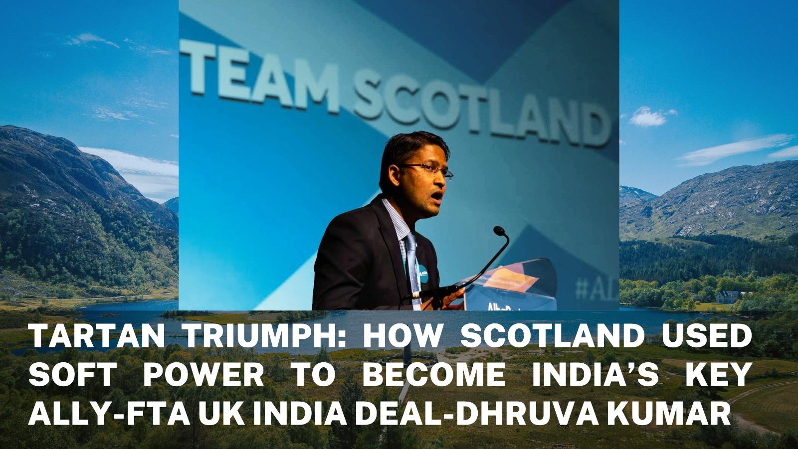 SCOTLAND TAKES CENTRE STAGE IN LANDMARK UK-INDIA TRADE DEAL
