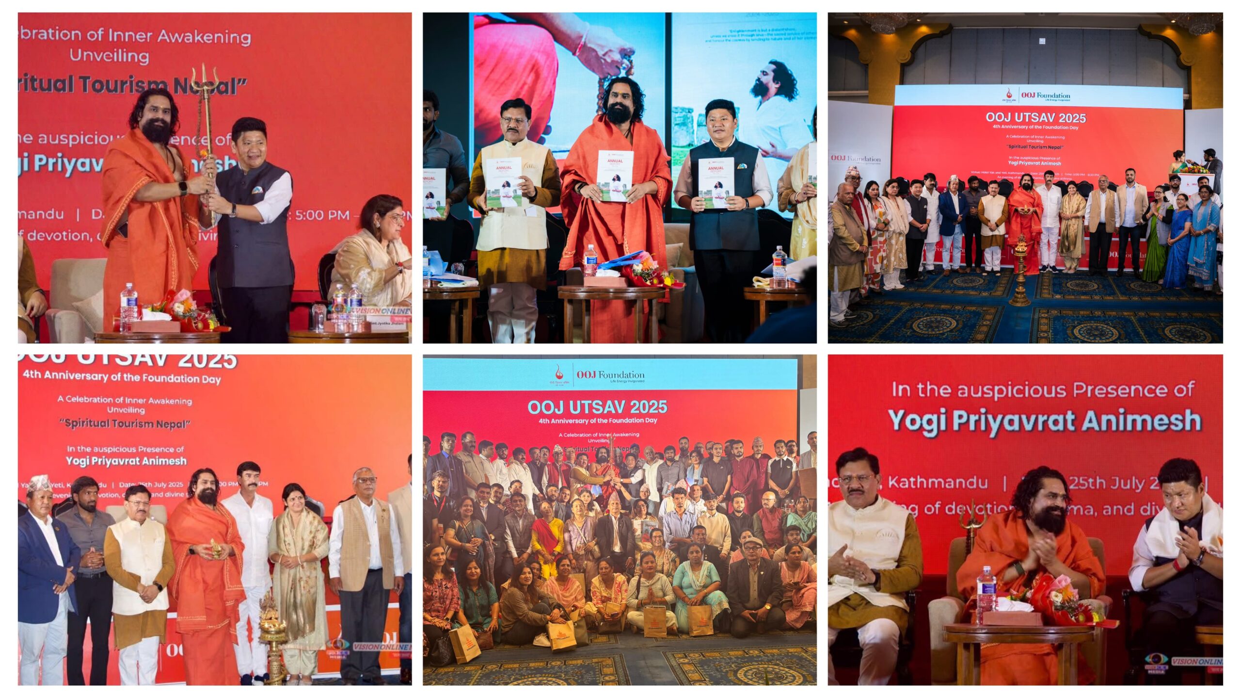 “OOJ Utsav 2025, Organised by OOJ Foundation, Establishes India–Nepal as the Hub of Spiritual Renaissance”